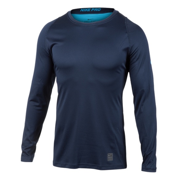 nike pro colorburst long sleeve